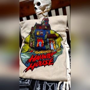 Vintage Pinball T-Shirt Gottlieb Haunted House original 1982 Hanes 50/50 combed